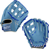 CUSTOM RAWLINGS HEART OF THE HIDE PRO206-6 - ROYALS - 12" BASEBALL GLOVE