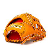 CUSTOM JAX LJ-10 - ORANGE TAN - H-WEB - 12.5" BASEBALL GLOVE CUSTOM JAX LJ-10 - ORANGE TAN - H-WEB - 12.5" BASEBALL GLOVE