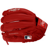 CUSTOM RAWLINGS HEART OF THE HIDE PRO208-6 - RED - 12.5" BASEBALL / SOFTBALL GLOVE