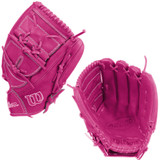 CUSTOM WILSON A2000 B2 - PINK - 12" RHT BASEBALL GLOVE