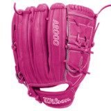 CUSTOM WILSON A2000 B2 - PINK - 12" RHT BASEBALL GLOVE