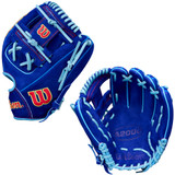 WILSON A2000 1786 - WBW104620115 - BLC BIG RALLY BLUE RASPBERRY - 11.5" RHT BASEBALL GLOVE