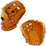CUSTOM RAWLINGS HEART OF THE HIDE PRO204-6 - TAN - 11.5" RHT BASEBALL GLOVE