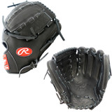 CUSTOM RAWLINGS HEART OF THE HIDE PRO206-12 - BLACK - 12" RHT BASEBALL GLOVE