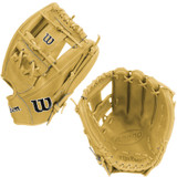 CUSTOM WILSON A2000 1781 - BLONDE - 12.25" RHT BASEBALL / SOFTBALL GLOVE