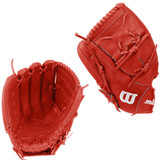 CUSTOM WILSON A2000 B12 - RED - 12" LHT BASEBALL GLOVE