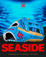 CWS WILSON EXCLUSIVE A1000 - SEASIDE - PF50 - 12.25" LHT BASEBALL GLOVE