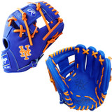CUSTOM RAWLINGS HEART OF THE HIDE PRO204W-2 - METS - 11.5" RHT BASEBALL GLOVE