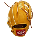 CUSTOM RAWLINGS HEART OF THE HIDE PRO204-1 - TAN - 11.5" RHT BASEBALL GLOVE
