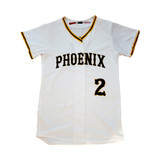 Phoenix Button Up Jersey -  White 