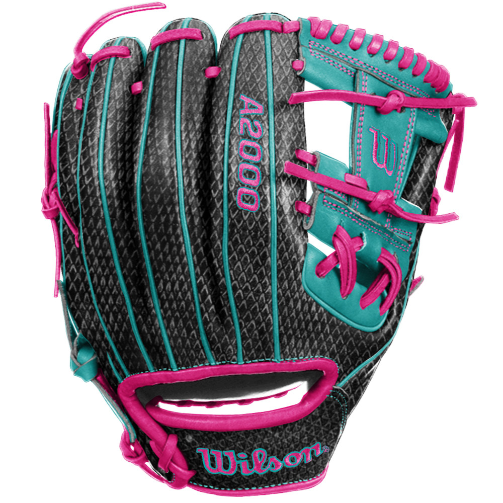 CUSTOM WILSON A2000 1786 WBW103309115 NIGHTS BASEBALL GLOVE