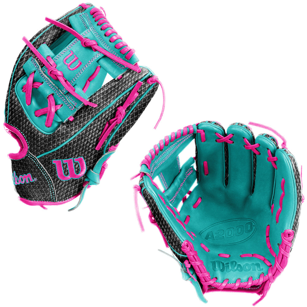 CUSTOM WILSON A2000 1786 WBW103309115 NIGHTS BASEBALL GLOVE