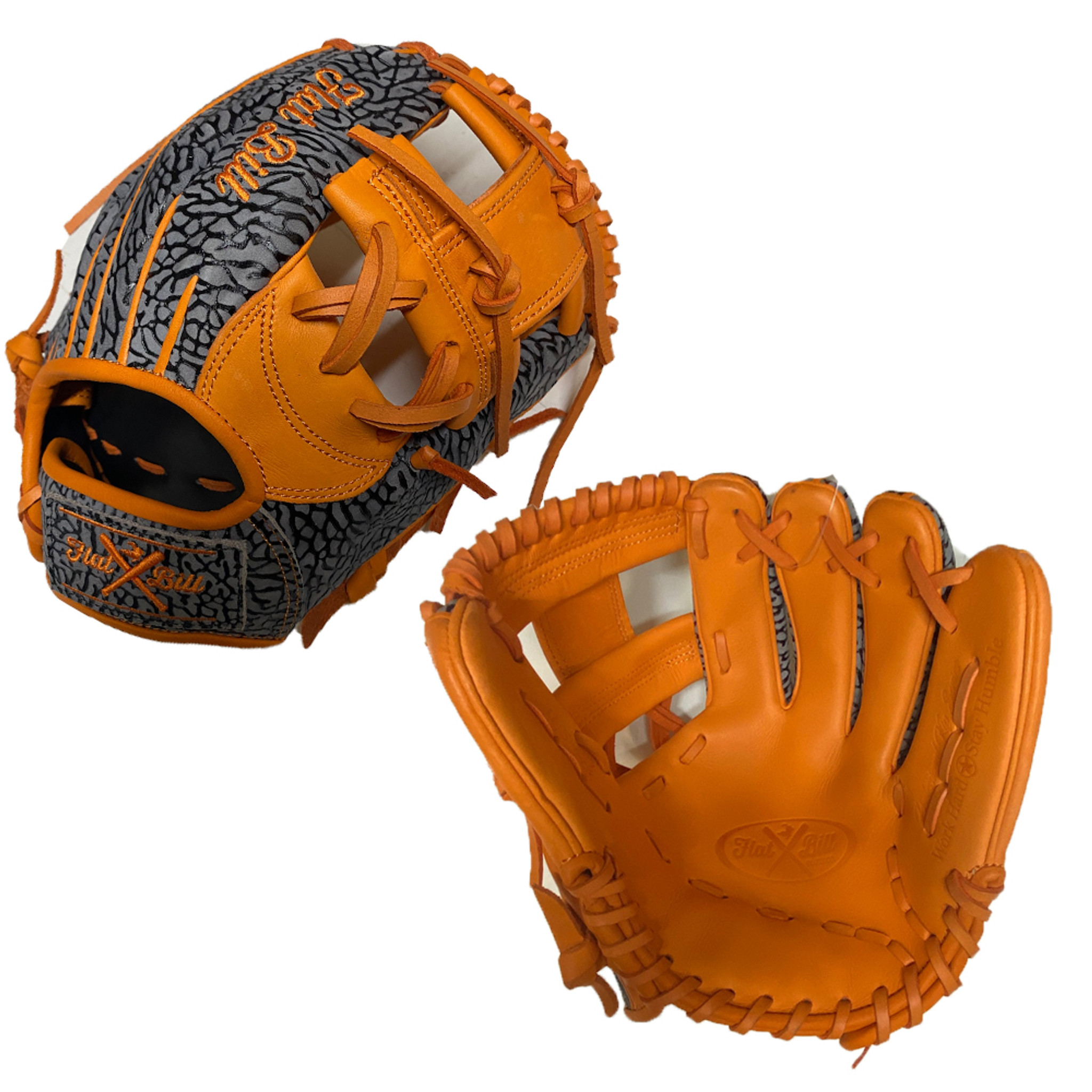 Custom Flat Bill JORDAN ORG 11.5 Baseball Glove