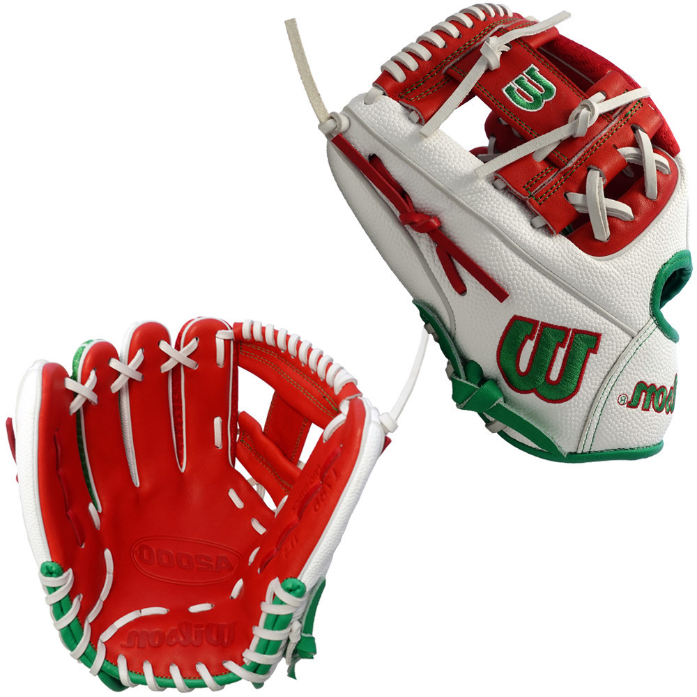 CUSTOM WILSON A2000 1786 - WBW103551115 - MX FLAG - 11.5