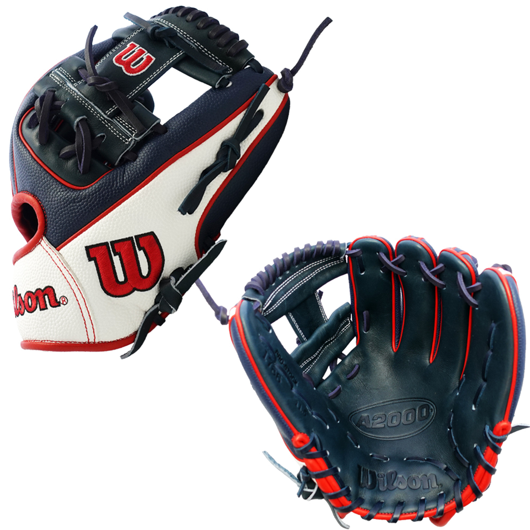 Ｓ*Ｓ様 Wilson A2000 カントリープライド 1786 硬式内野手用グ WILSON A2000 1786 SS - RED/WHT/BLU - 11.5