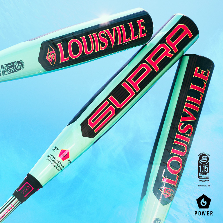 Supreme×Louisville Slugger 06SS Mini Bat 2026 Louisville Slugger Supra™ (-10) 2 ¾” USSSA Baseball Bat: WBL41180