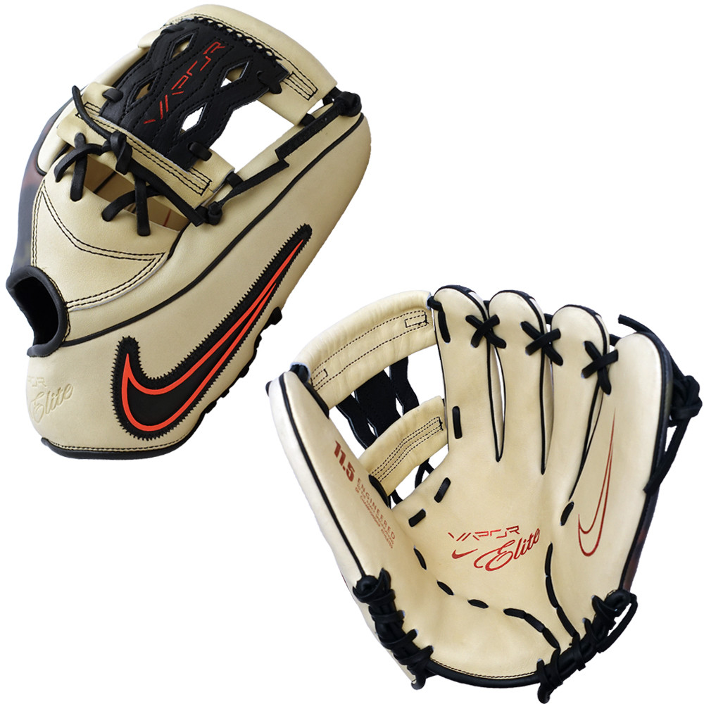NIKE VAPOR ELITE BLD/BLK/CAMO BASEBALL GLOVE