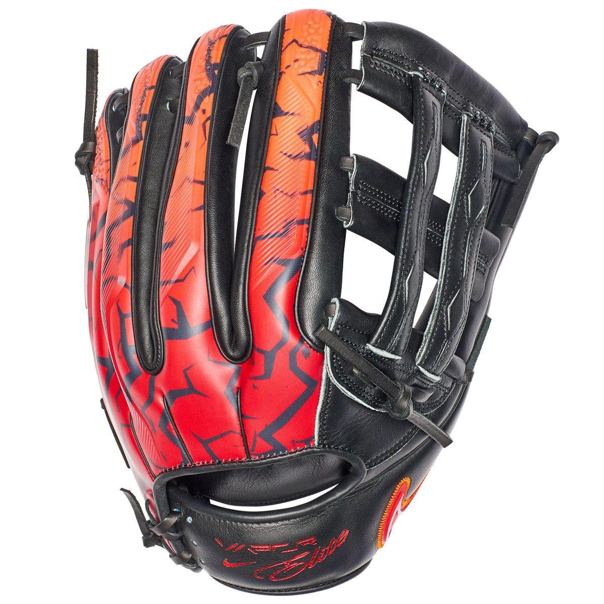 新品　NIKE Vapor Eliteナイキ ロナルド・アクーニャJr.グローブ NIKE VAPOR ELITE - RONALD ACUNA JR. - BLK/RED - 12.75