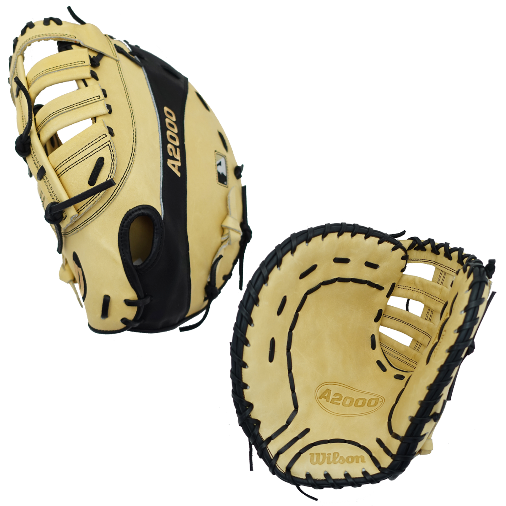 Wilson A2000 First Base Baseball Mitts - 12.25 and 12.5