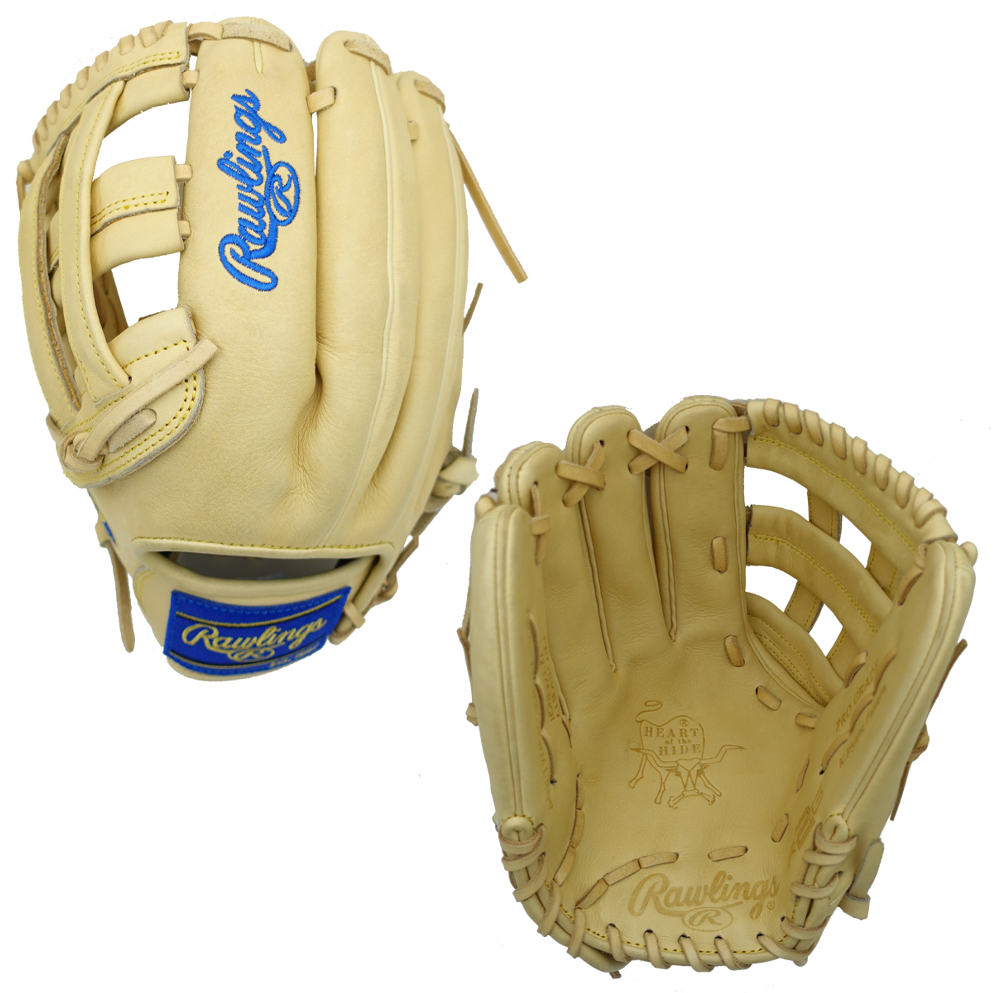 Rawlings PROKB17BGP 12.25 Heart of The Hide Gold Glove Club Baseball Glove