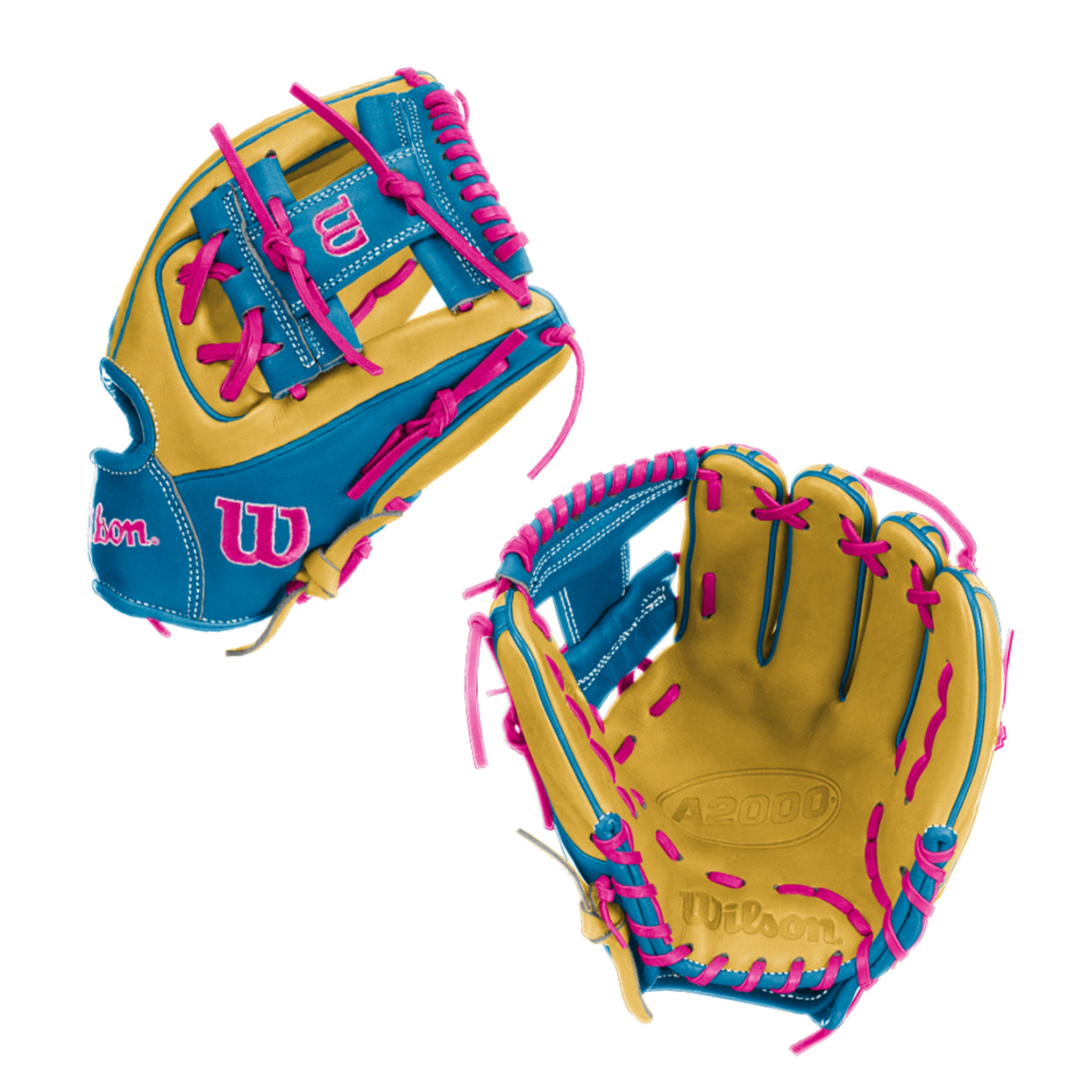 Custom A2000 RDBK 1786 11.5” Baseball Glove - San Diego Baseball