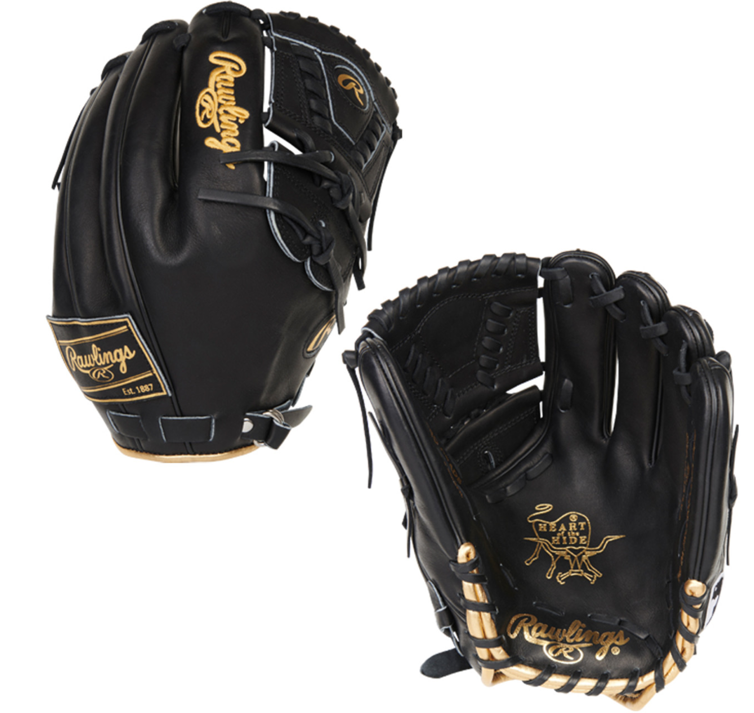 Rawlings RPRO206F-30C Heart of the Hide 12 Inch Pitcher Glove