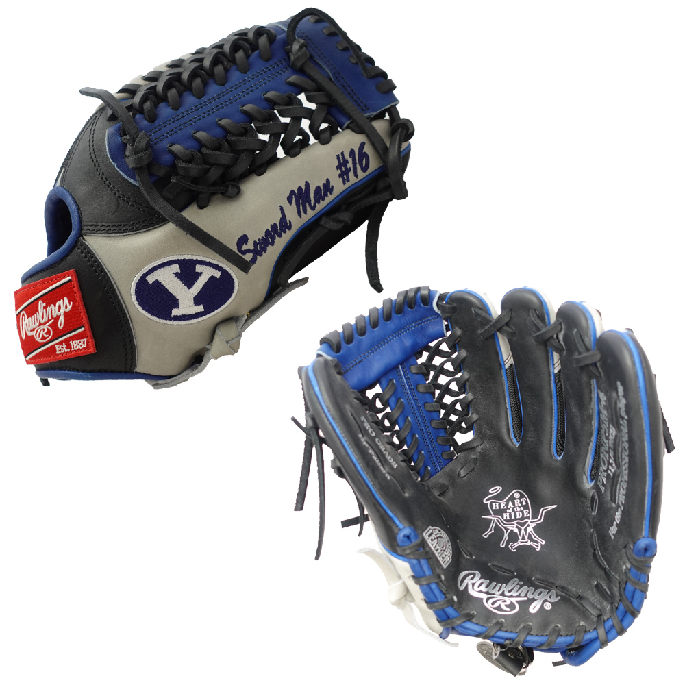 CUSTOM RAWLINGS HEART OF THE HIDE PRONP5M-4 - BYU - 11.75