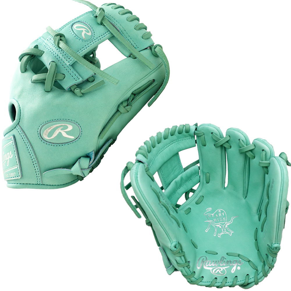 CUSTOM RAWLINGS HEART OF THE HIDE PRO204-2MS - MINT - 11.5