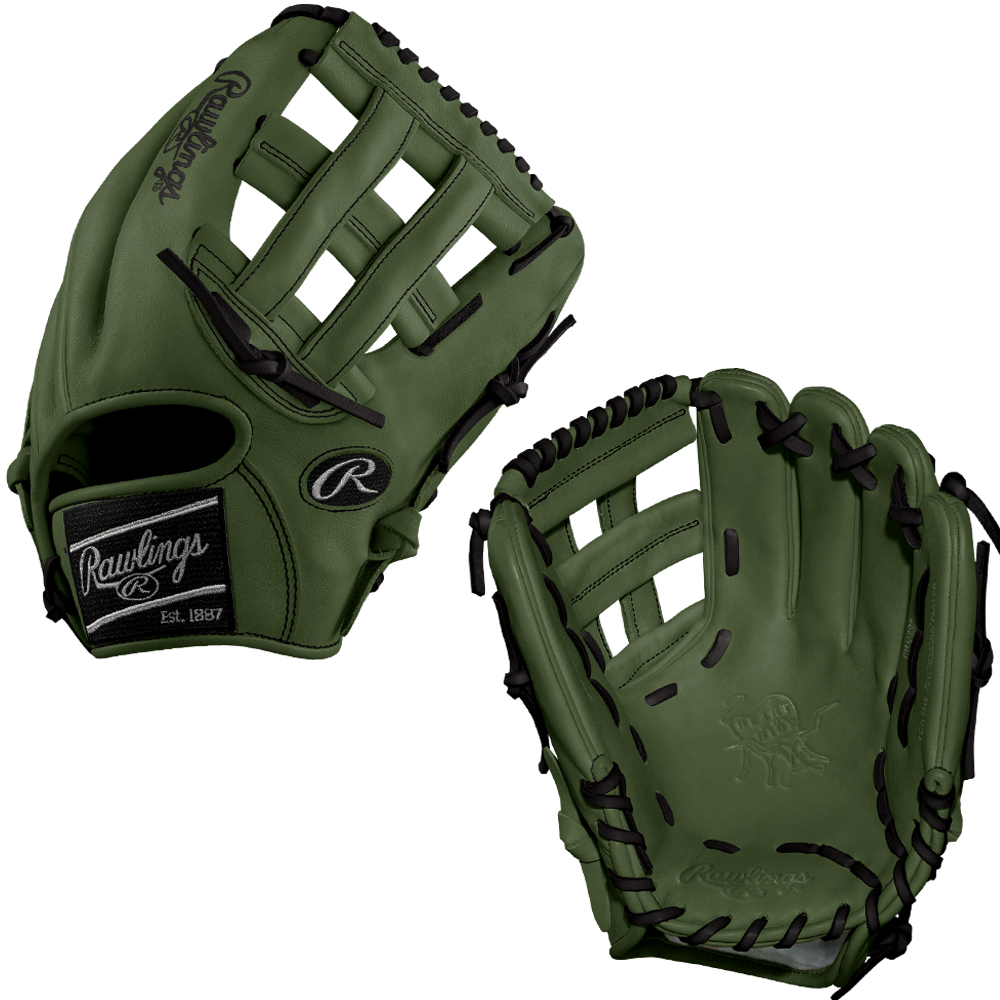 CUSTOM RAWLINGS HEART OF THE HIDE PRO208-6 - MGBK - 12.5