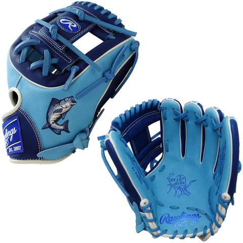 EXCLUSIVE RAWLINGS HEART OF THE HIDE PRO314-2CBR - BASS - 11.5