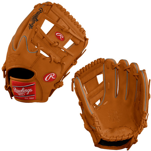 CUSTOM RAWLINGS HEART OF THE HIDE PRO205W-2 - TAN - 11.75