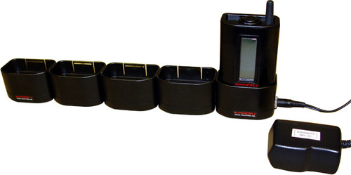 SC500MBC-5-DC: SC500 Battery Charger Multiple Unit 1-5 with Charger Base and DC Power Adapter