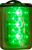 2012M: MSHA Lite Tracker®; Green; Glow/Flash/Strobe