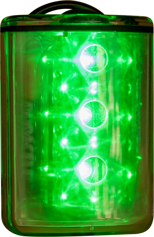 2012M: MSHA Lite Tracker®; Green; Glow/Flash/Strobe