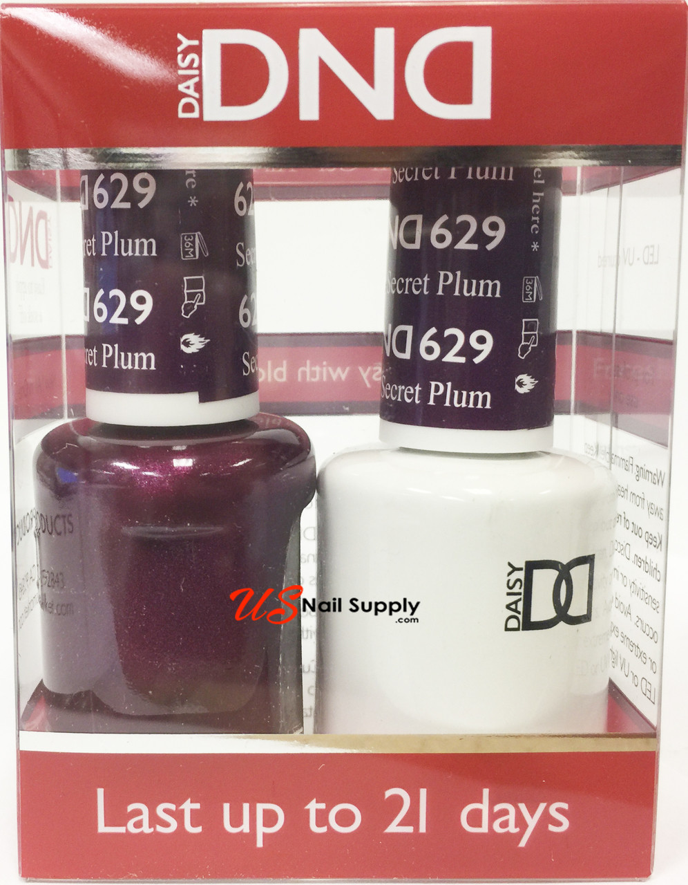 DND Duo Gel #629 Secret Plum - SUPPLY US LLC