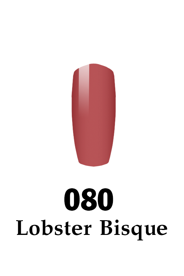 DND DC Duo Gel 080 Lobster Bisque US Nail Supply LLC