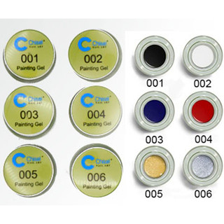 Chisel Spider Gel Kit 6 Colors 5ml Each Us Nail Supply Llc