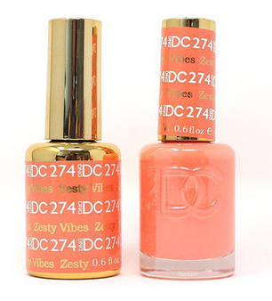 DND DC Duo Gel #274 ZESTY VIBES