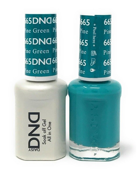 DND Duo Gel  #665 PINE GREEN