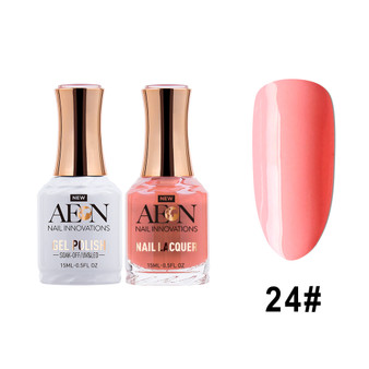 AEON Gel Polish & Nail Lacquer #024 In Carnation