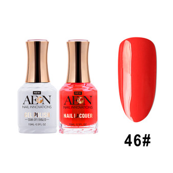AEON Gel Polish & Nail Lacquer #046 Lipstick Red