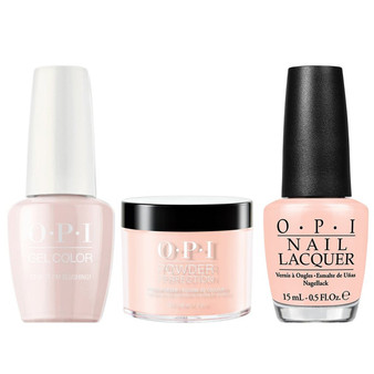 OPI COMBO 3 IN 1 MATCHING - GCT74A-NLT74-DPT74 STOP IT I'M BLUSHING