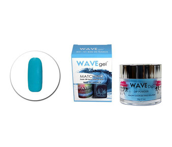 WAVEGEL 3IN1 MATCHING (GEL+LACQUER+DIP) - #101(W51101) BLUE DE FRANCE