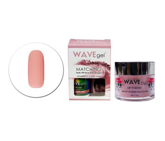 WAVEGEL 3IN1 MATCHING (GEL+LACQUER+DIP) - #177(W177) NO DRESS CODE PINK