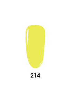 WAVEGEL 3IN1 MATCHING (GEL+LACQUER+DIP) - #214(W214) SUPER LEMON
