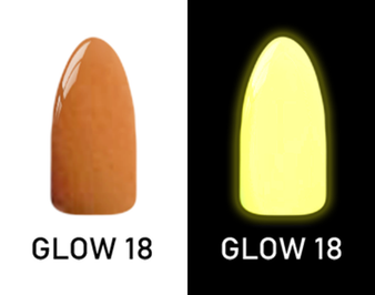 CHISEL ACRYLIC & DIPPING 2OZ - GLOW 18