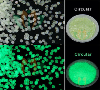 Glow In The Dark Glitter 2G - Circular