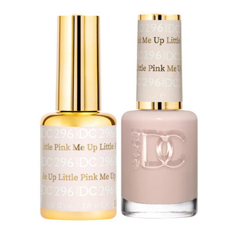 DND DC DUO GEL - #296 LITTLE PINK ME UP