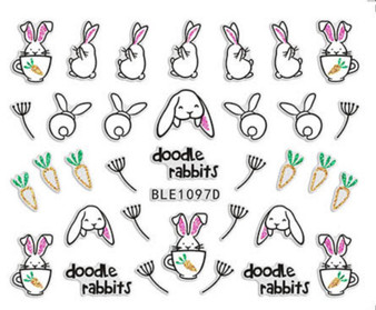 3D Nail Sticker - Easter Collection BLE1097D