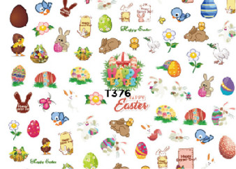 EASTER NAIL STICKER T376